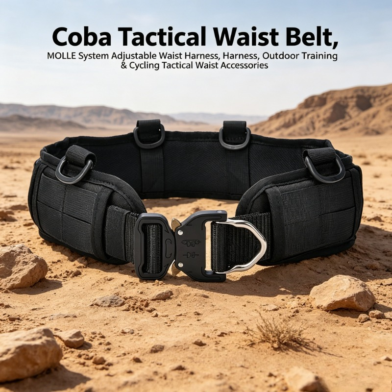 Cycling Gear Parts - MOLLE System Adjustable Waist Harness Cobra