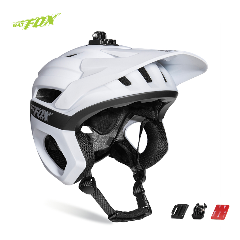 Cycling Gear Helmet - BATFOX 3/4 Cycling helmet Off road