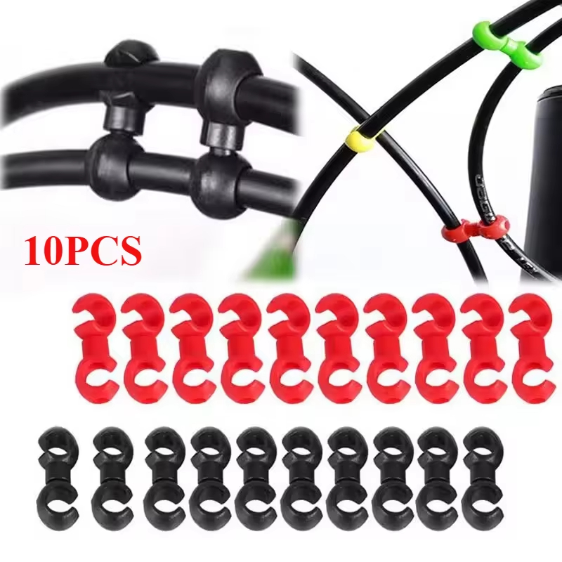 10pcs/set Bike Cross Line Clip - огляд і ціна Cycling Gear Parts