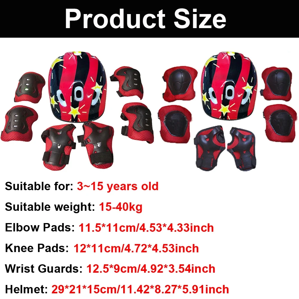 Adjustable Kids Helmet and Kne - огляд і ціна Cycling Gear Helmet