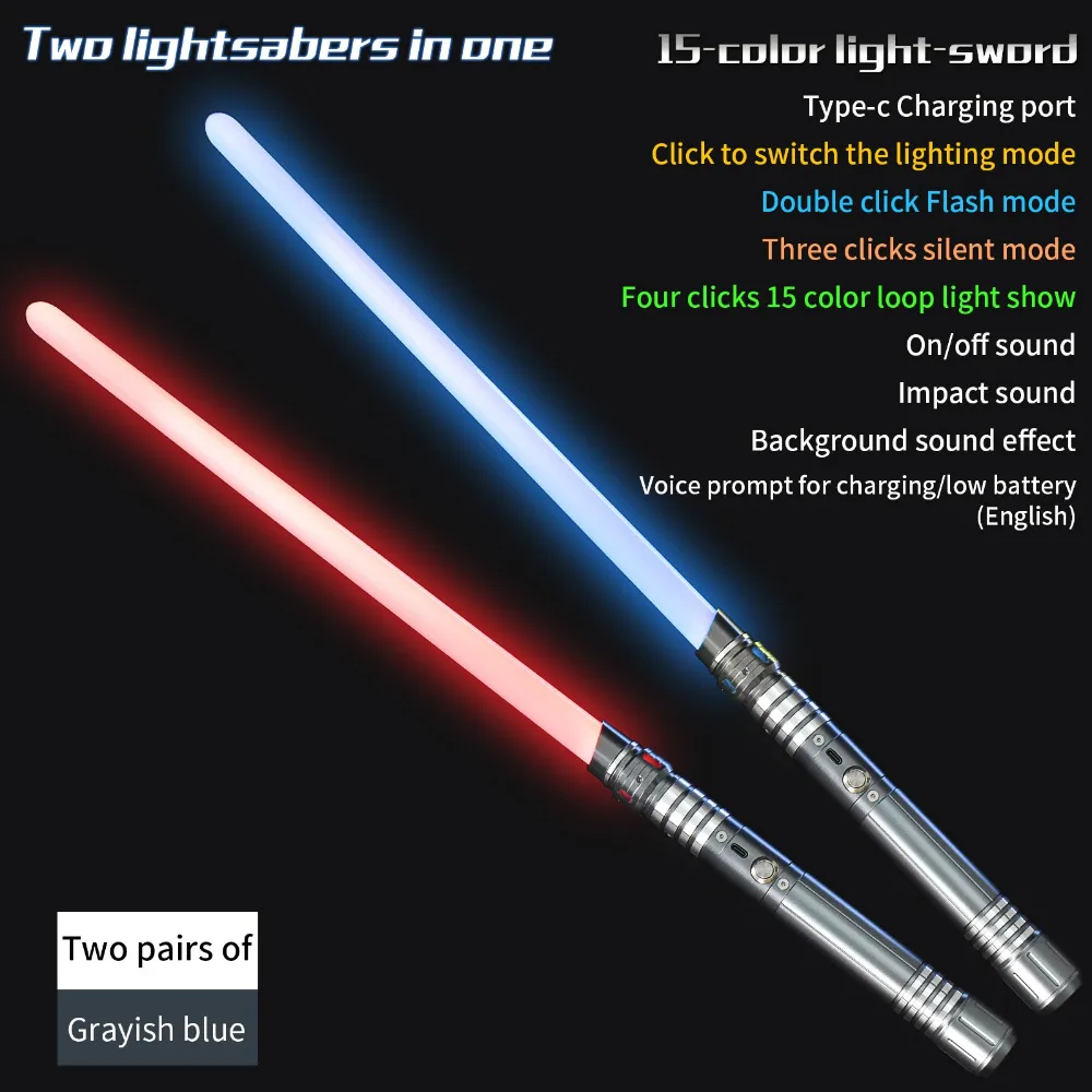 20BS-15-Color LED Light Saber  - огляд і ціна Cycling Quads