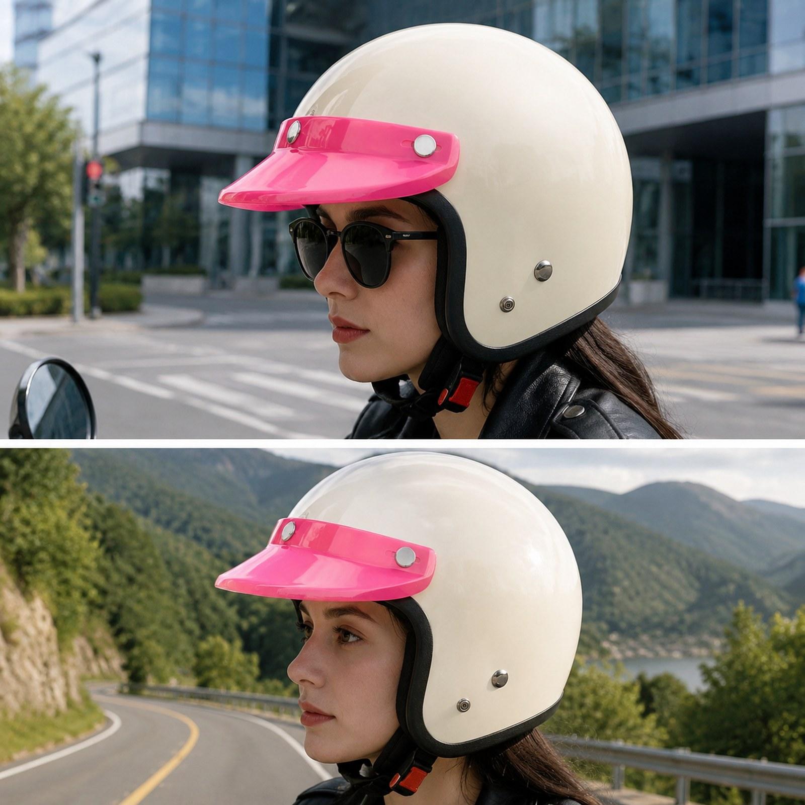 Retro Motorcycle Helmet Visor  - огляд і ціна Bicycle Helmet