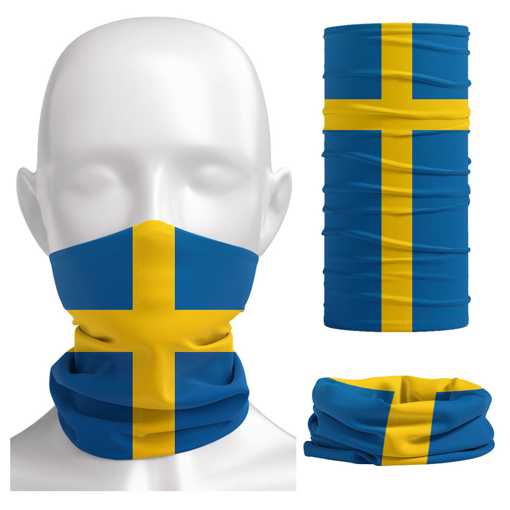 Sweden Flag Printed Bandana He - огляд і ціна Cycling Gears