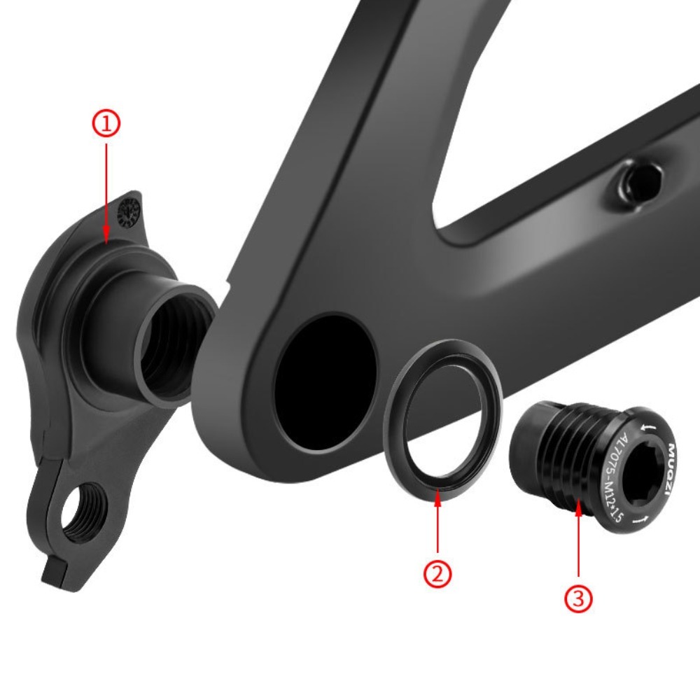 Gear Tail Hook Parts M12-1.0 U - огляд і ціна Cycling Gear Parts