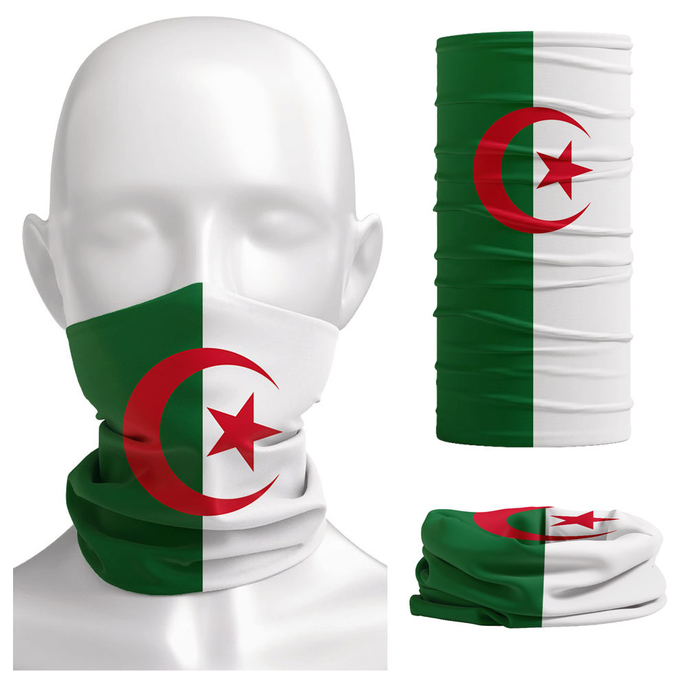 Algeria Flag Printed Bandana H - огляд і ціна Cycling Gears