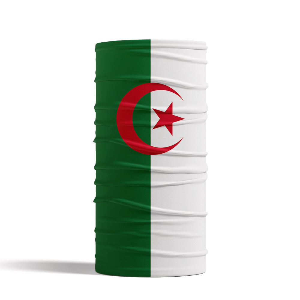 Algeria Flag Printed Bandana H - огляд і ціна Cycling Gears