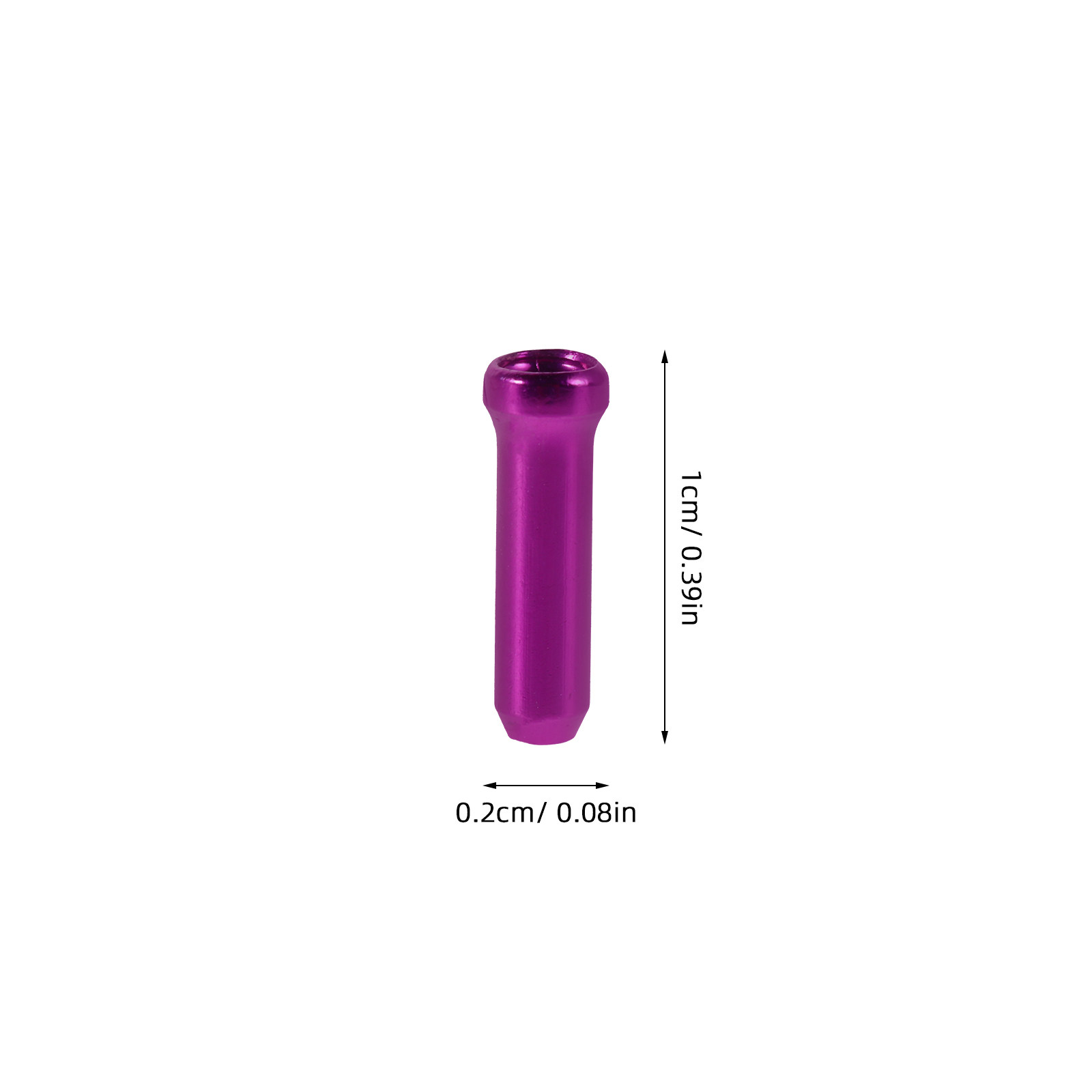 80Pcs Bike Cable Ends Aluminum - огляд і ціна Cycling High Gear