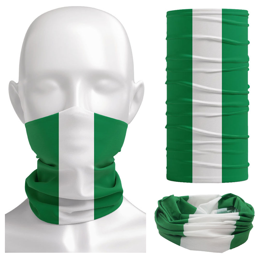 Nigeria Flag Bandanna Women Ne - огляд і ціна Cycling Gears