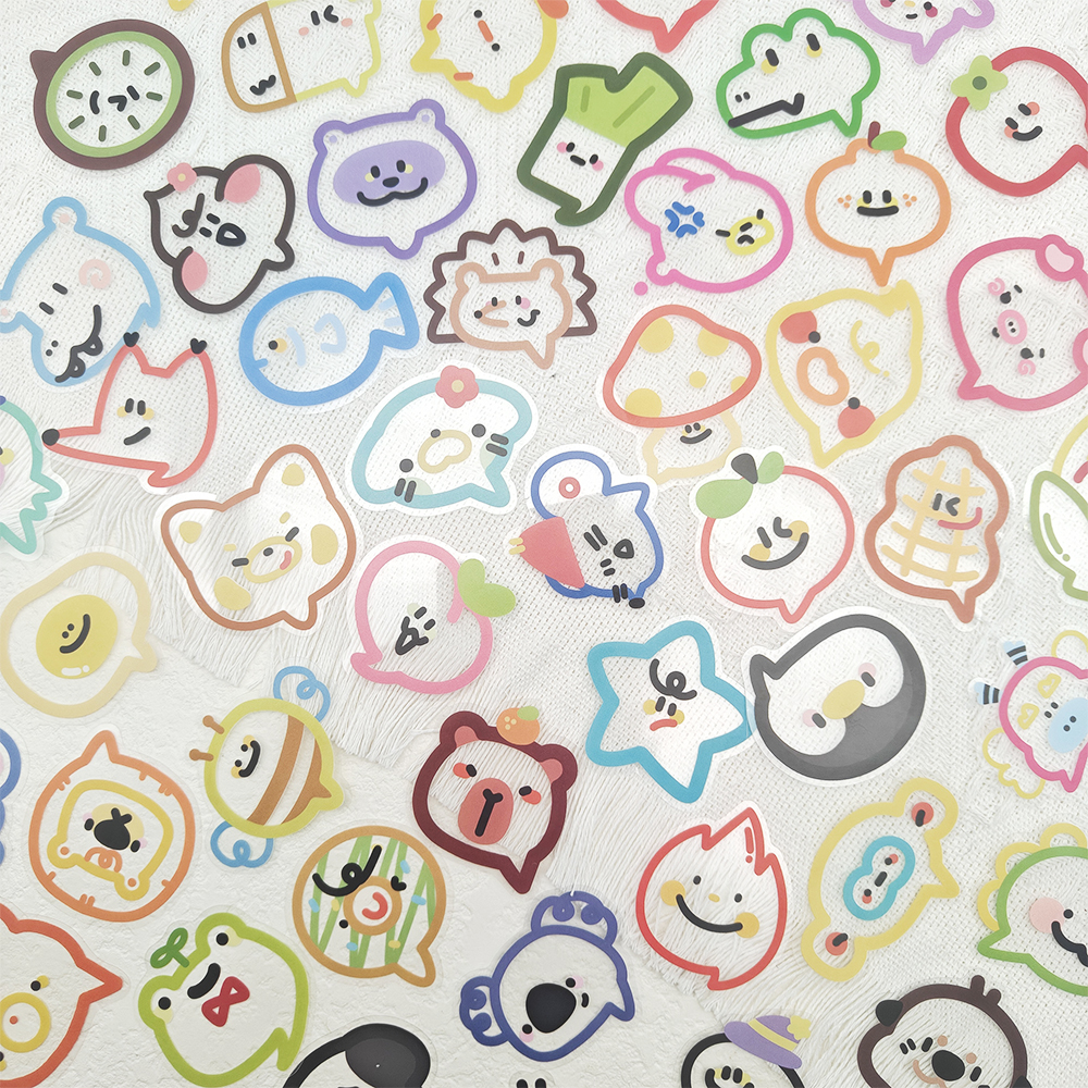 50pcs Colorful Cute Animal Sti - огляд і ціна Bicycle Helmet