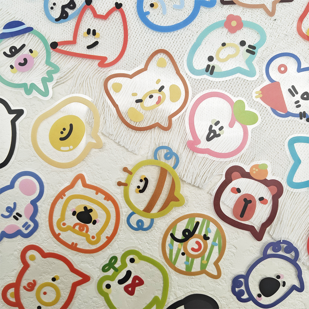 50pcs Colorful Cute Animal Sti - огляд і ціна Bicycle Helmet
