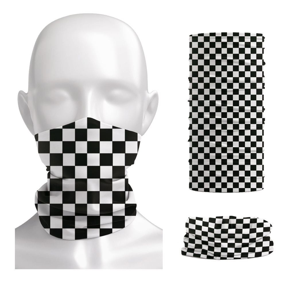 Checkered Ska Printed Headband - огляд і ціна Cycling Gears